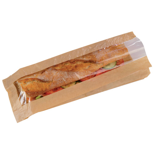 Sandwich Bag 3.9 x 1.6 x 13.8'' with window