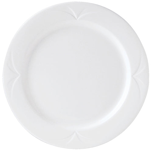 Plate, 9'' dia., round, white, Steelite Distinction, Bianco