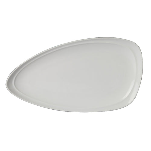 (R4700000406) DRIFT/MOOD PLATTER 16 1/8'' OVAL FINE PORCELAIN