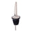 Speed Pourer, vented, with black stopper/collar, stainless steel