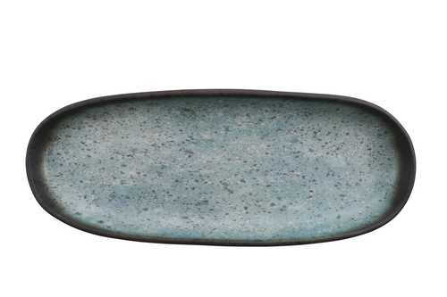 Platter, 13'' L x 5'' W, GET, cheforward, Savor Robins Egg blue