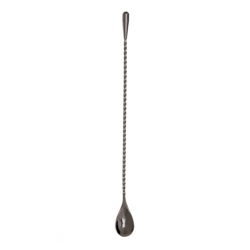 30cm Teardrop Barspoon - Gunmetal Black