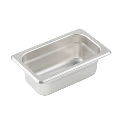 Steam Table Pan 1/9 Size 6-3/4'' X 4-1/4'' X 2-1/2'' Deep