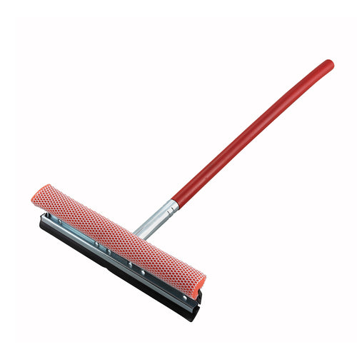 Window Squeegee & Sponge 12'' With 23'' Handle