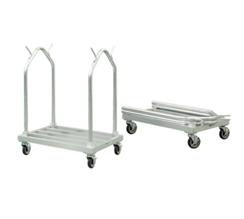 Mat Cart, 36''W x 24''D x 45-1/4''H, 500 lb capacity, aluminum construction