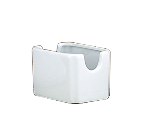 Sugar Packet Holder 3-7/16''L x 2-3/8''W x 2-5/8''H porcelain