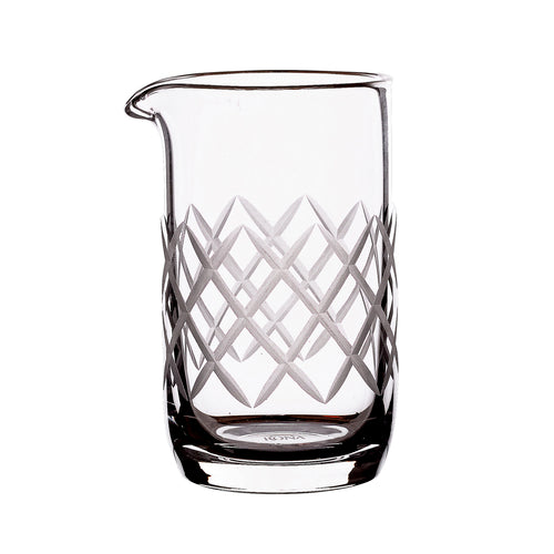 Beaker 3-1/4 oz. grey cut-out design