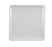 PLATE 5'' X 5'' SQUARE BRIGHT WHITE VENTANA