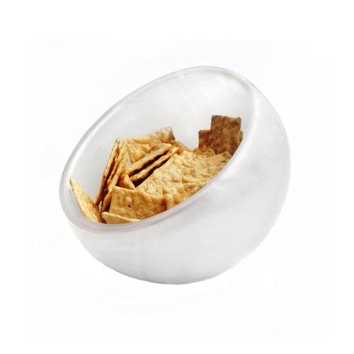 Bowl, 6-1/2'' dia. x 4''H, slant, smooth, dishwasher safe, break resistant, resin, shell, Kenny Mack