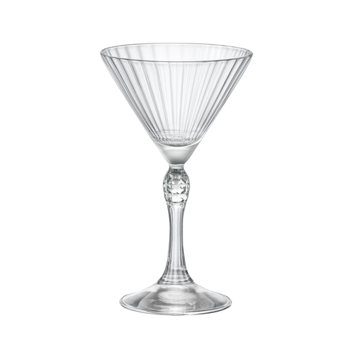 Small Martini Glass, 4-1/2 oz., (H 6-1/4''; M 3-5/8''; T 3-5/8''; B 2-3/4'') clear, Bormioli Rocco, America 20s