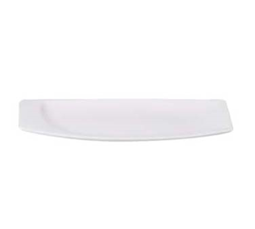 Mazza Baguette Plate, 10-3/8'' x 4'', rectangular, white