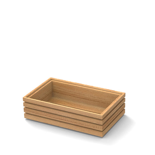 Flow Rustic Tray Tall 1.4 Oak