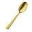 Roman Soup/Dessert Spoon, 6-1/4'', 18/10 stainless steel, gold matte