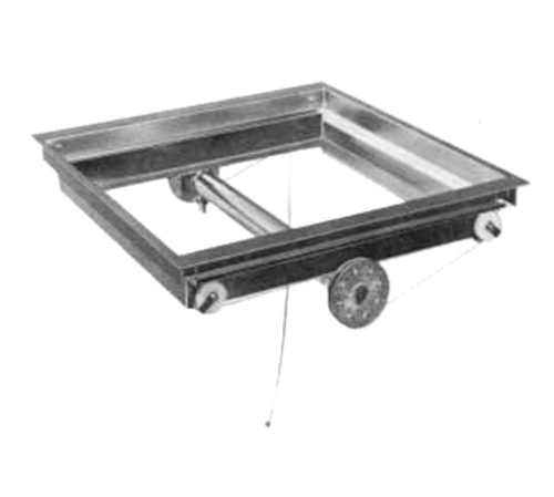 Lowerator Cup & Glass Rack Dispenser Drop-in Designed For 20'' X 20'' Racks