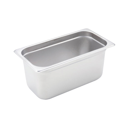 Steam Table Pan 1/3 Size X 6'' Deep 24 Gauge