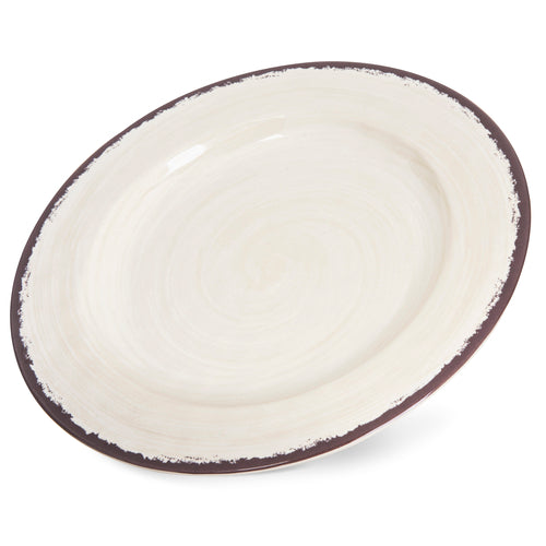 Mingle Dinner Plate 11'' dia. swirl design