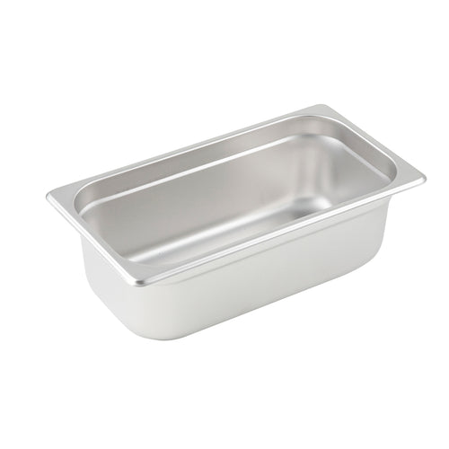 Steam Table Pan 1/3 Size 6-7/8'' X 12-3/4'' X 4'' Deep