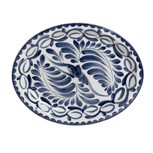 Platter 13-1/2'' x 10-3/4'' oval