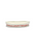 Serving Plate, M, White Swirl-Stripes Red, 14 1/8'' dia. x 2 3/8''H, round, Stoneware, White, Serax, Ottolenghi - Feast