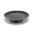 Cake Stand, 9-1/2'' dia. x 2-1/2''H, large, hand wash only, stoneware, Serax, Sergio Herman - Inku, black