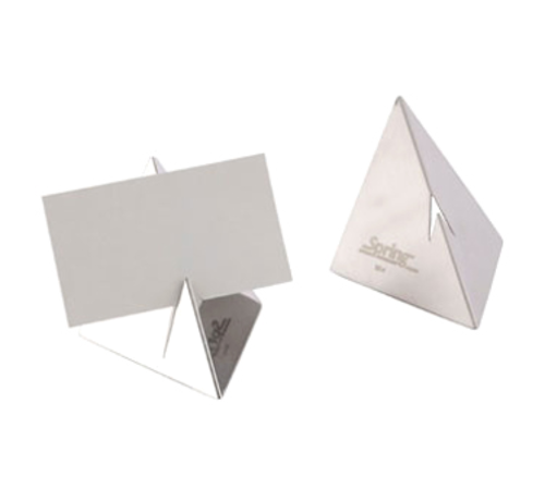 Menu Holder  triangular