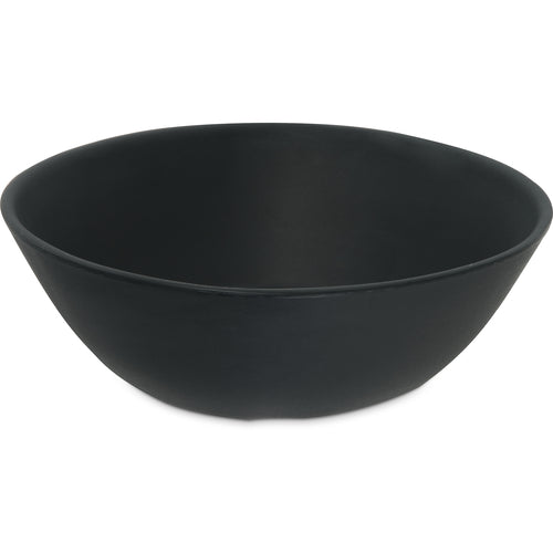 Ridge Bowl, 52 oz., 9'', freeform,melamine, slate, matte finish, NSF