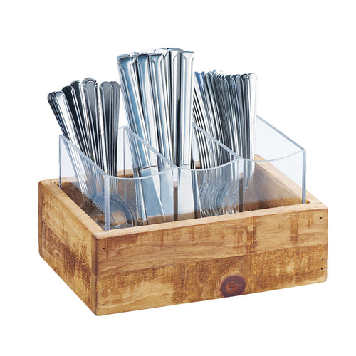 Madera Flatware Display  9''W x 6''D x 5-1/4'' H