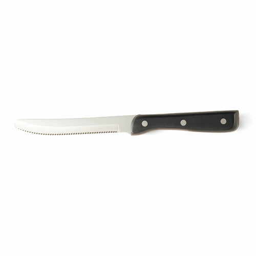 Black Delrin Steak Knife 5''