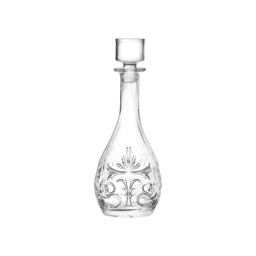 Decanter Glass, 32.0 oz., 10.375''H, EcoCrystal, Crystalline, Clear, RCR Crystal, Tattoo