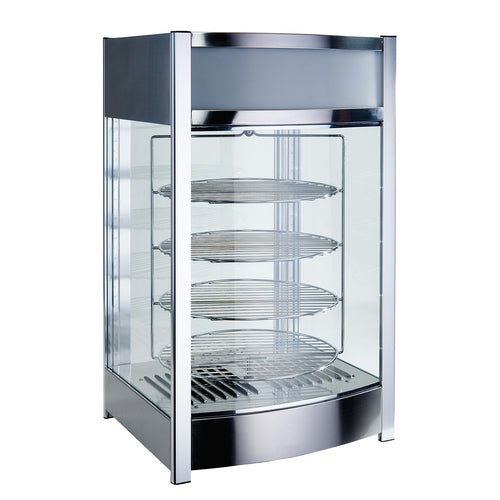 Display Merchandiser, 18''L x 17''W x 31''H, countertop, accommodates (4) 14'' dia. pizzas