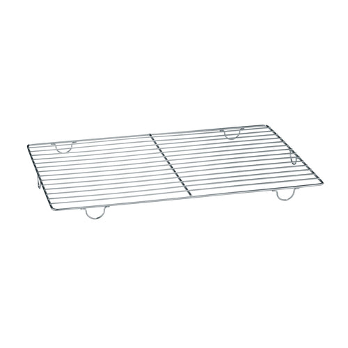 Cooling Rack, with feet, 18-1/8'' x 12'' x 1''H, stainless steel, Paderno, Bakeware