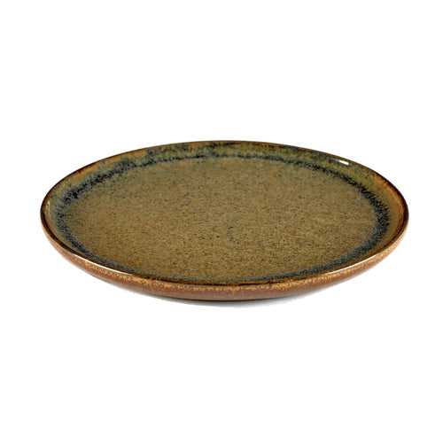 Dessert Plate, 8-1/4'' dia. x 3/5''H, round, dishwasher safe, stoneware/reactive glaze, Serax