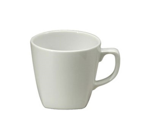 Oneida - Coffee Cup, 8-1/2 oz., 4-1/4'', handled, porcelain, bright white, Arq, Sant' Andrea, Fusion