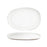 Artefact Plate, 13'' x 9'', oval, porcelain, white