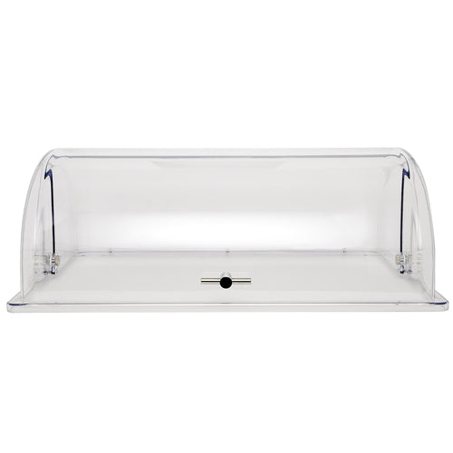 Bakery Cover, 21-5/8'' x 13-3/4'' x 7-1/2''H, rectangular, split, plastic, clear, DW Haber