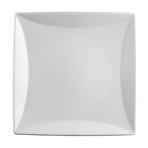 VORTEX/NEXUS PLATE SQUARE 8 1/2'' PORCELAIN