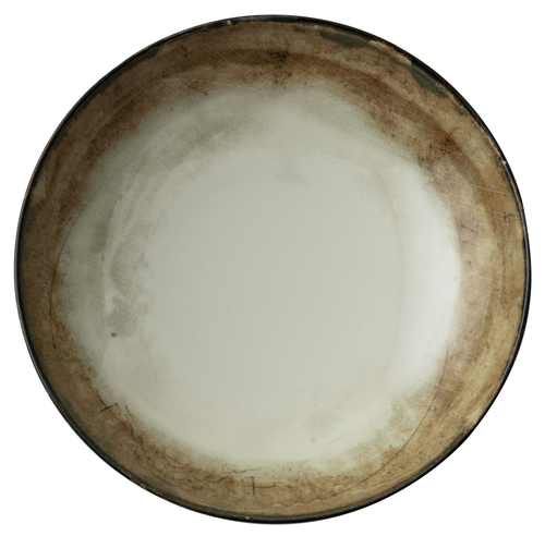 Plate, 8-5/8'' dia., round, deep, dishwasher suitable, microwave safe, porcelain, Arthur Krupp