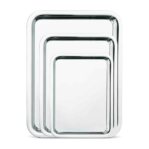 Soprano Hotel Tray 12'' X 10'' 18/10 Stainless Steel